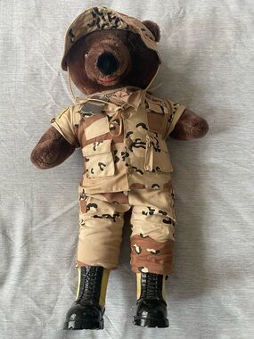 Operation Desert Shield US Army Bear Force of America Stuffed Bear